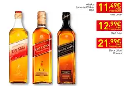 Recheio Whisky Johnnie Walker Red Label promoção