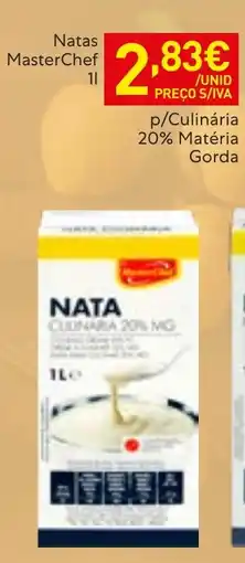 Recheio Nata MasterChef promoção