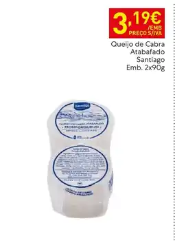 Recheio Queijo de cabra atabafado santiago promoção