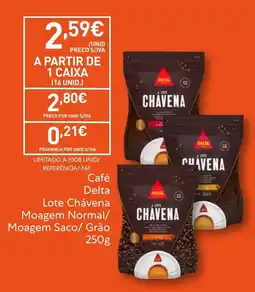 Recheio Café Delta Lote Chávena promoção