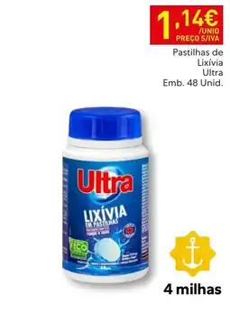 Recheio Ultra Lixívia em pastilhas promoção