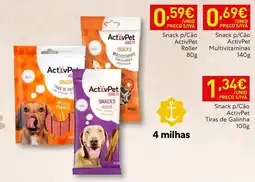 Recheio Snack p/Cão ActivPet Roller promoção