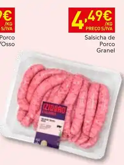 Recheio Salsicha de Porco Granel promoção