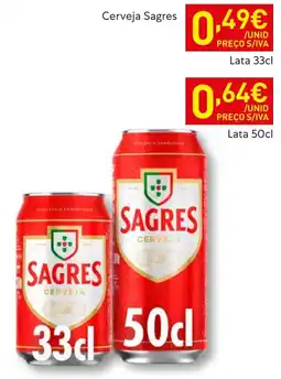 Recheio Cerveja Sagres promoção