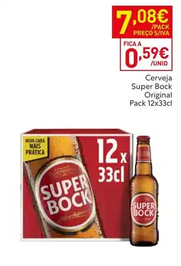 Recheio Cerveja Super Bock promoção