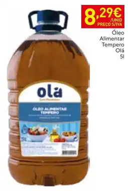 Recheio Óleo alimentar tempero olá promoção