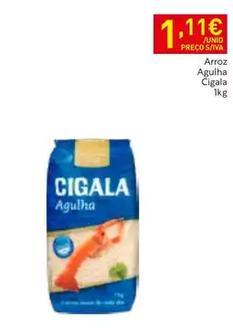 Recheio Arroz Agulha Cigala promoção