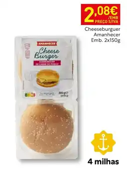 Recheio Cheeseburger Amanhecer promoção