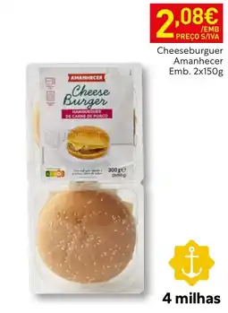 Recheio Cheeseburger Amanhecer promoção