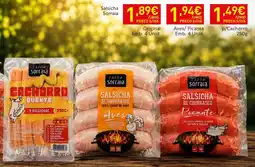 Recheio Salsicha Sorraia promoção