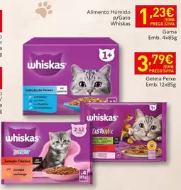 Recheio Alimento Húmido p/ Whiskas promoção