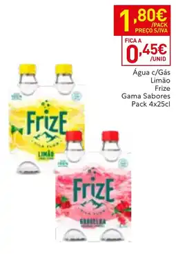 Recheio Água c/Gás Limão Frize promoção