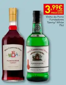 Recheio Vinho do Porto Fundadores Tawny/ White promoção