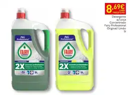 Recheio Detergente p/Loça Concentrado Fairy Professional Original/ Limão promoção