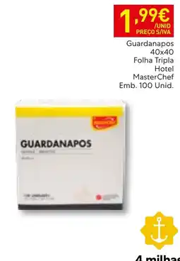 Recheio guardanapos folha tripla hotel masterchef promoção