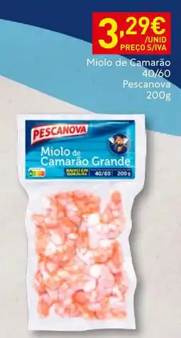 Recheio Miolo de Camarão Grande Pescanova promoção