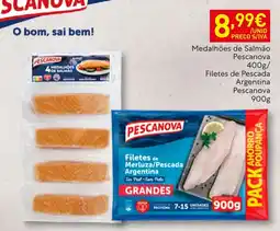 Recheio Filetes de Merluza/Pescada Argentina Pescanova promoção