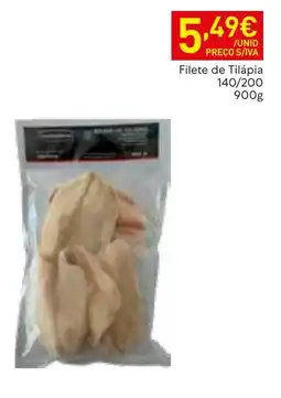 Recheio Filete de Tilápia 140/200 promoção