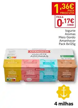 Recheio Iogurte aromas amanhecer promoção