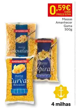 Recheio Massas Amanhecer promoção