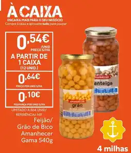 Recheio Feijão/Grão de Bico Amanhecer promoção