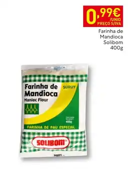 Recheio Farinha de Mandioca Solibom promoção