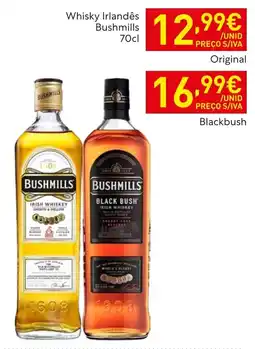 Recheio Whisky Irlandês Bushmills promoção