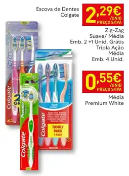 Recheio Escova de Dentes Colgate promoção