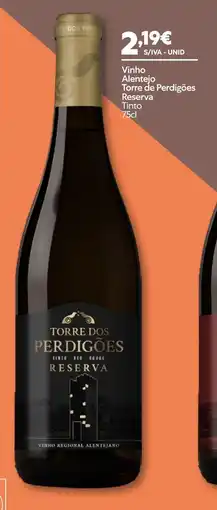 Recheio Vinho Alentejo Torre de Perdigões promoção
