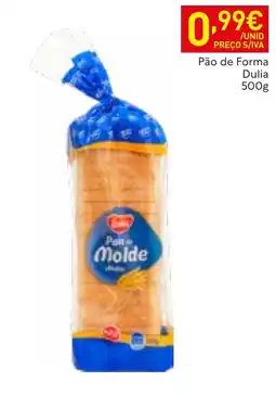 Recheio Pan de molde dulia promoção