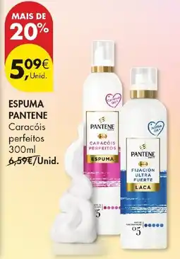 Pingo Doce Espuma pantene caracóis perfeitos promoção