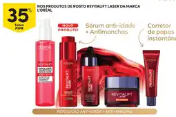 Continente Nos produtos de rosto revitalift laser da marca l'oreal promoção
