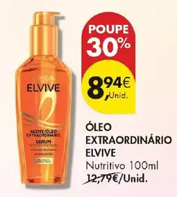Pingo Doce Óleo extraordinário elvive promoção