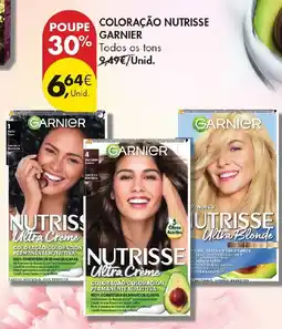 Pingo Doce Coloração nutrisse garnier promoção
