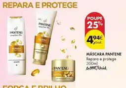 Pingo Doce Máscara pantene promoção