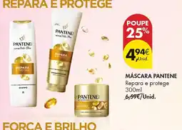 Pingo Doce Máscara pantene promoção