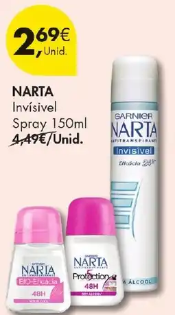 Pingo Doce narta invisivel spray promoção