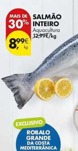 Pingo Doce Aquacultura - salmão promoção