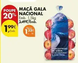 Pingo Doce Nacional - maca gala promoção