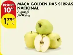 Pingo Doce Nacional - maçã golden das serras promoção