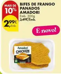 Pingo Doce Amadori - bifes de frango promoção