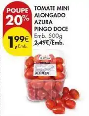 Pingo Doce Pingo doce - tomate mini alongado promoção