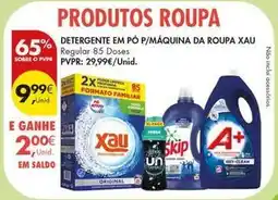 Pingo Doce Xau - detergente em pó p/maquina da roupa promoção