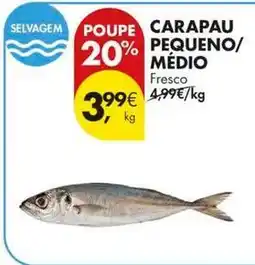 Pingo Doce Carapau pequeno/medio promoção