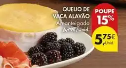 Pingo Doce Alavão - queijo de vaca promoção