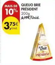 Pingo Doce Président - queijo brie promoção