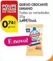 Pingo Doce Limiano - queijo crocante promoção