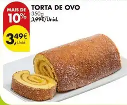 Pingo Doce Torta de ovo promoção