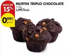 Pingo Doce Muffin triplo chocolate promoção