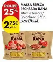 Pingo Doce Rana - massa fresca recheada promoção
